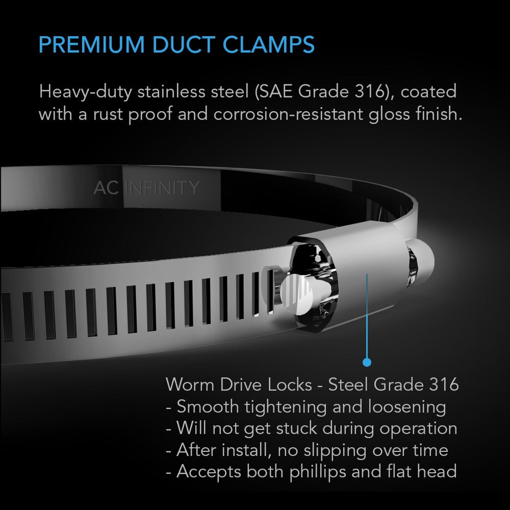 AC Infinity Duct Clamps