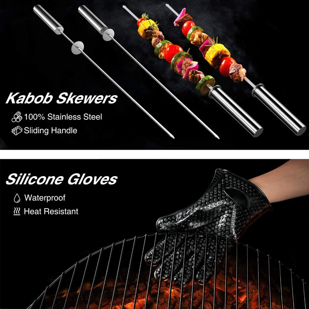 Premium BBQ Grilling Tools Set