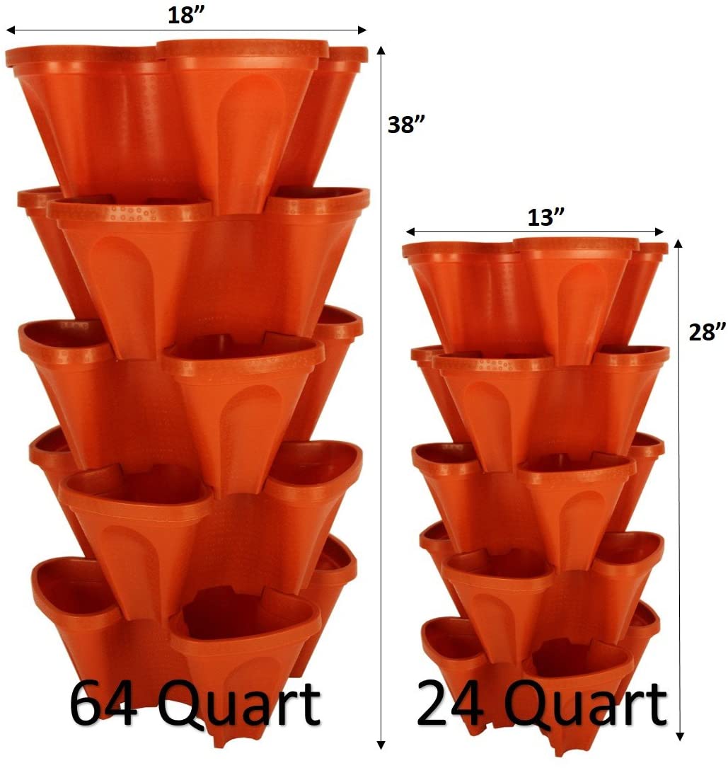 Vertical Stackable Gardening Planter