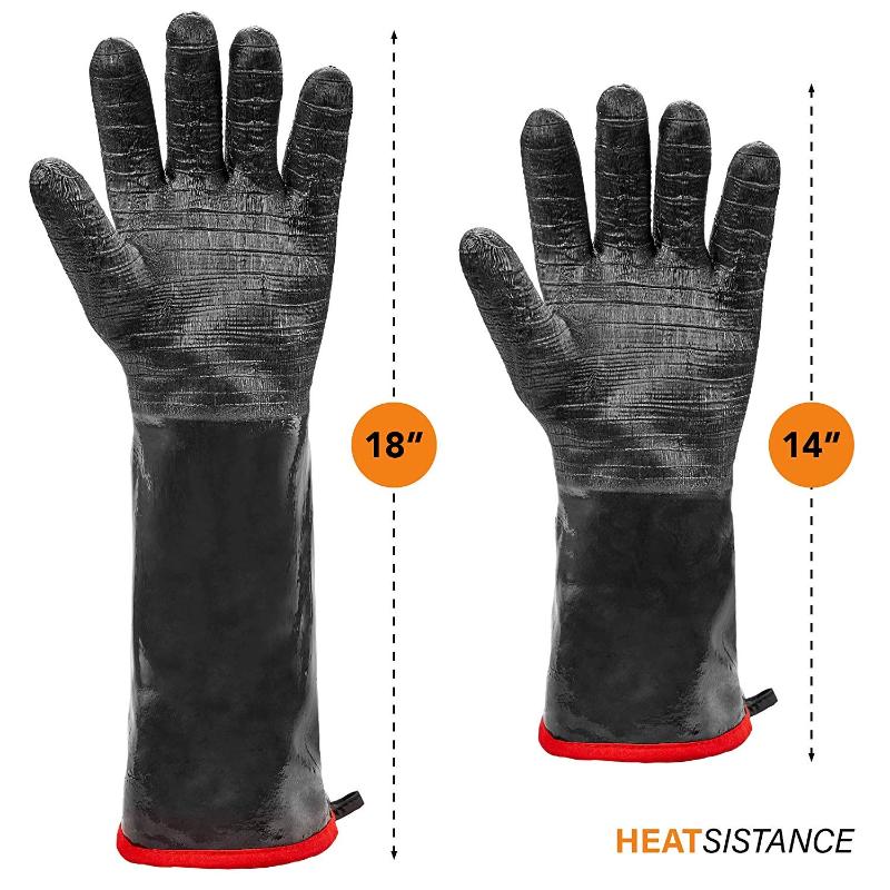 Heat Resistant And BBQ Grilling Gloves