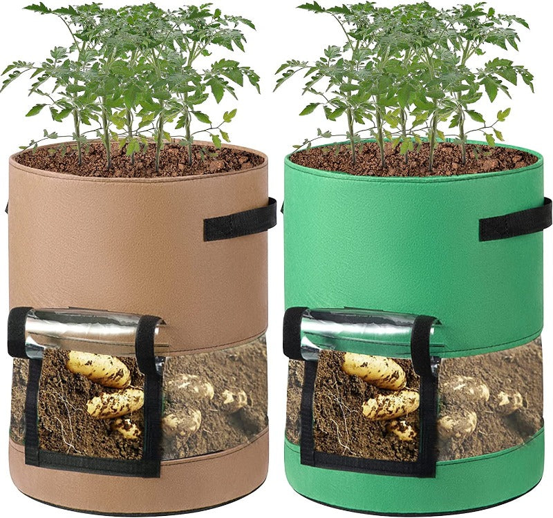 Fabric Grow Bags With 360-Degree Visibility