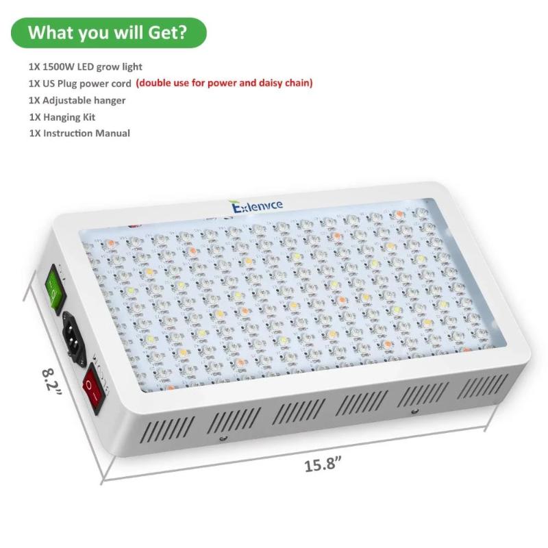 LED Plant Grow Light 1500W