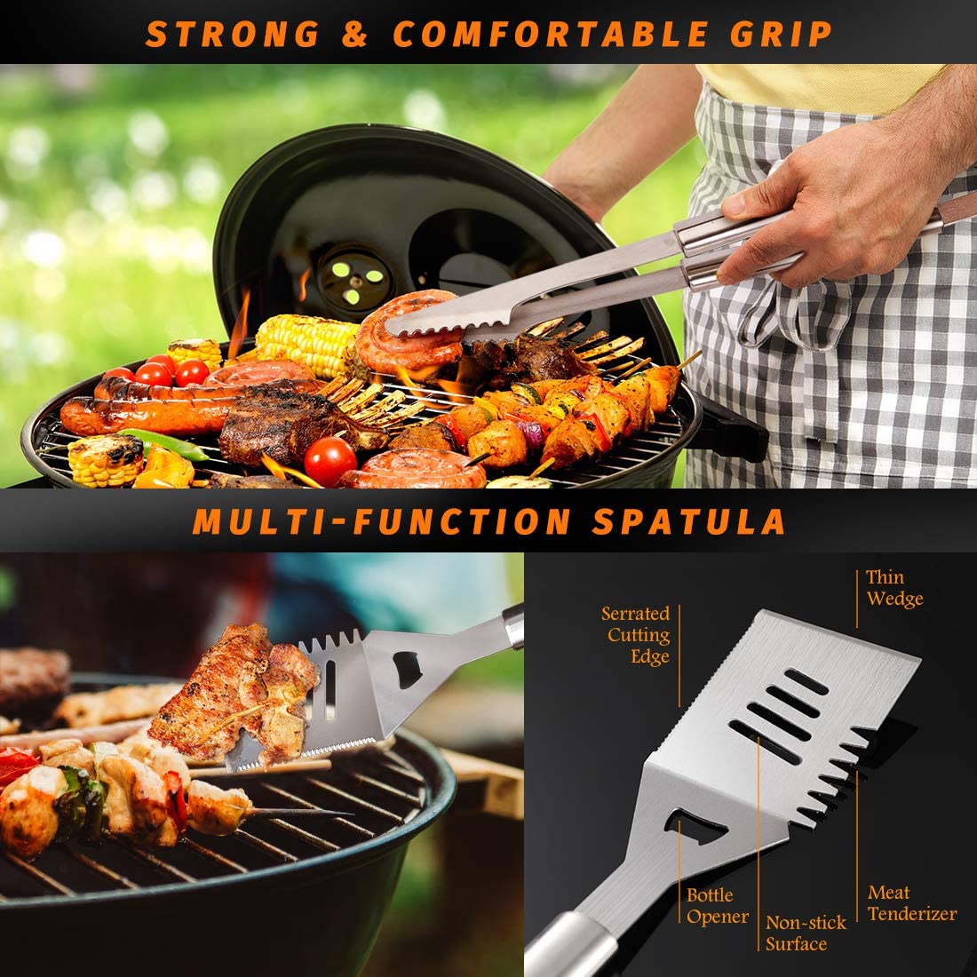 Premium BBQ Grilling Tools Set