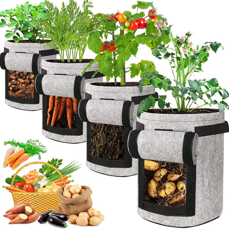 Vegetable Grow Bags 10-Gallon