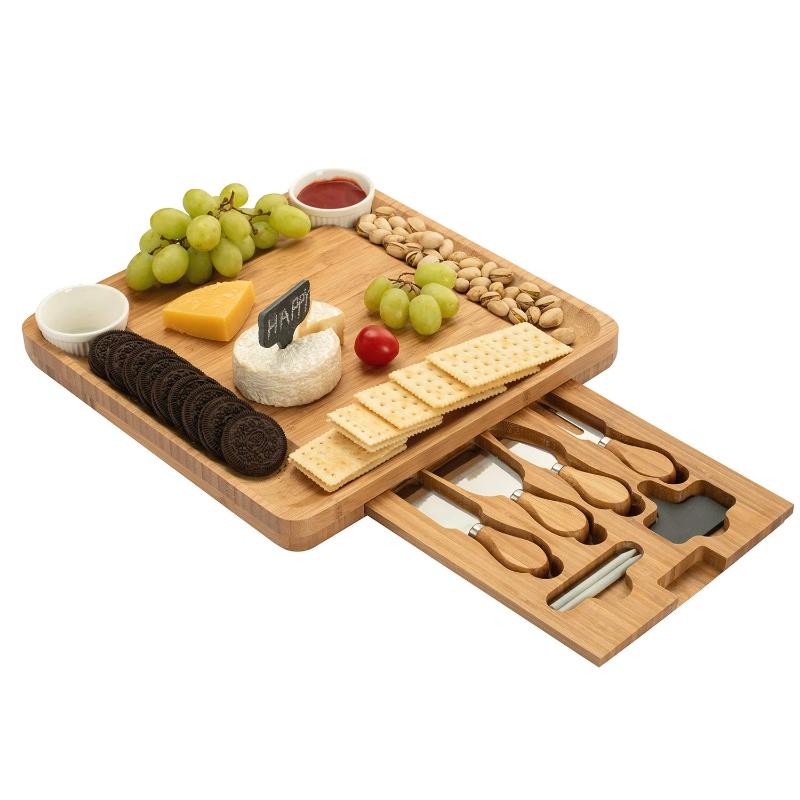 Natural Bamboo Cheese Board