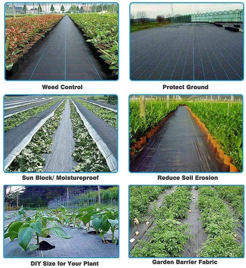 Premium Weed Barrier Landscape Fabric