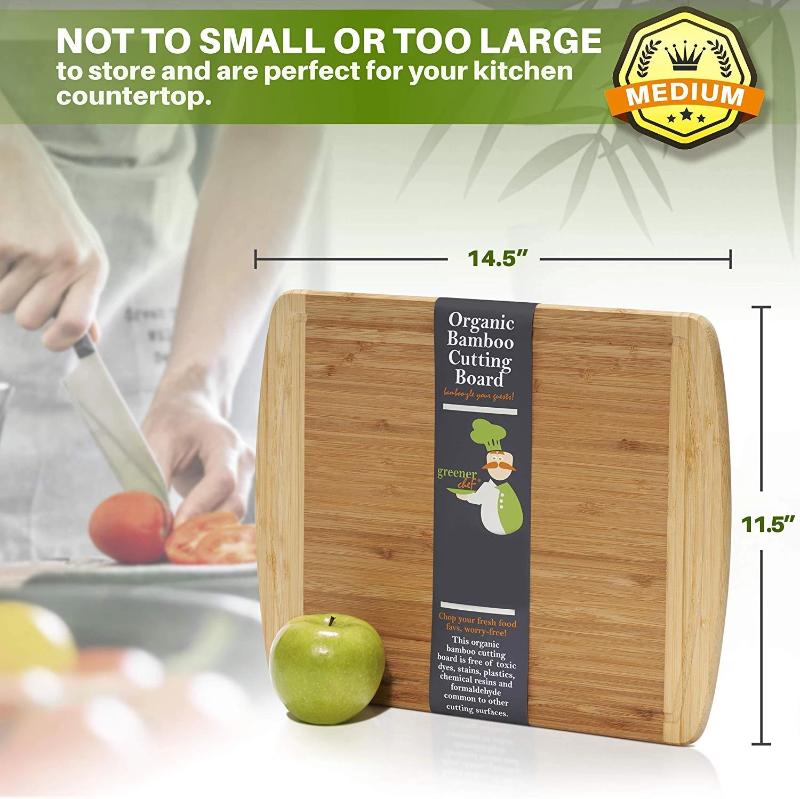 Organic Bamboo Cutting Board