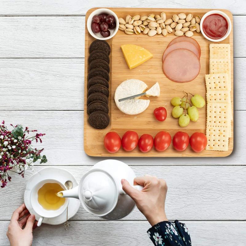 Natural Bamboo Cheese Board