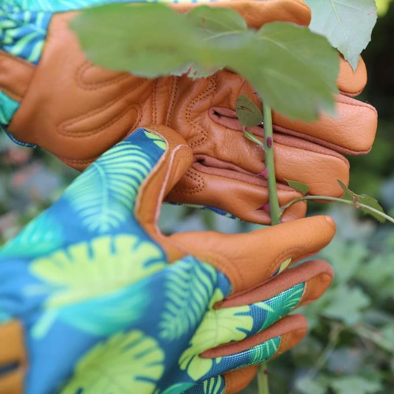 Premium Leather Gardening Gloves