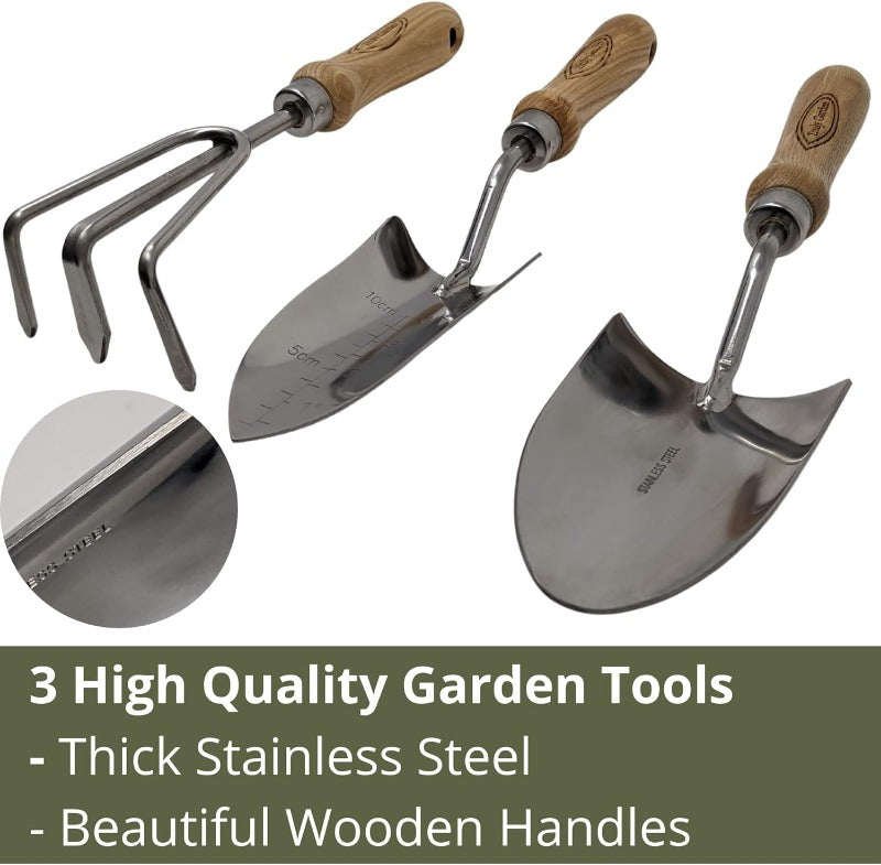 Quality Garden Tools Set And Tote