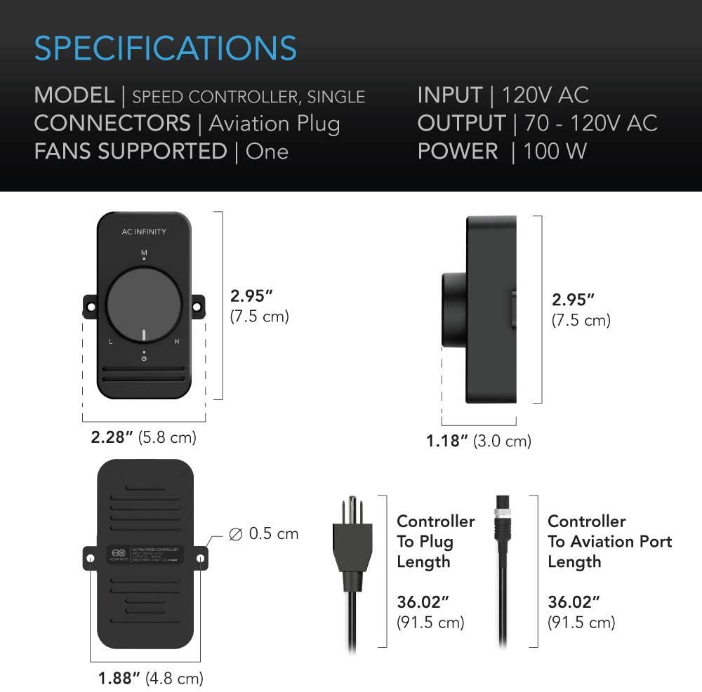 AC Infinity Booster Duct Fan 4