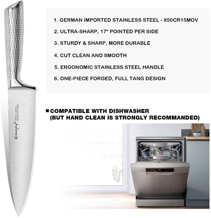 Premium German Steel Kitchen Knife Set