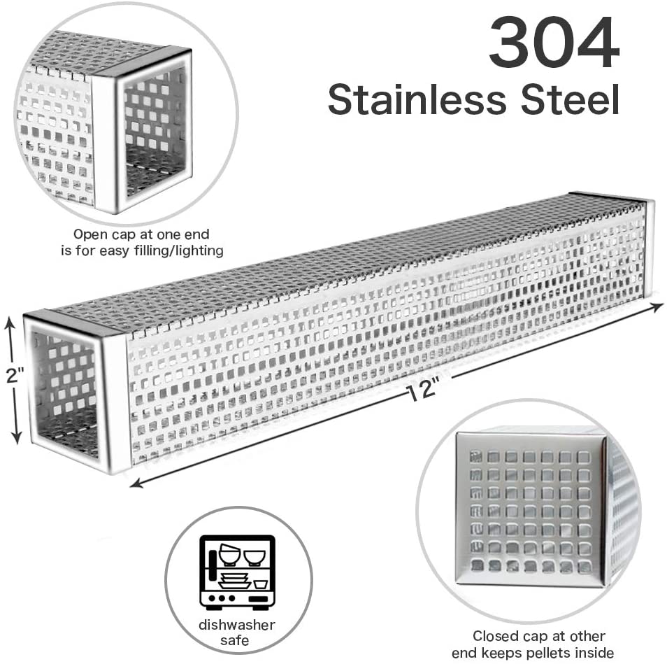 Pellet Smoker Tube For BBQ Grills