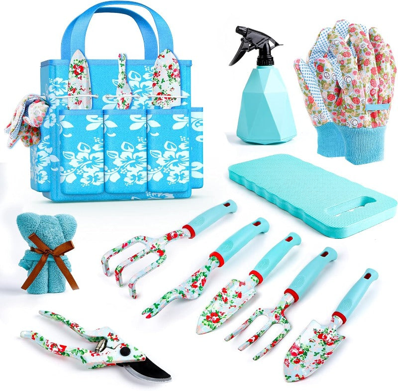 Floral Garden Tools Set