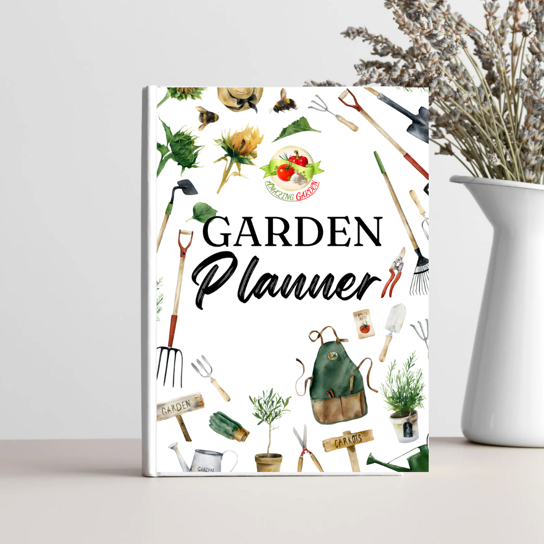 Printable Garden Planner - 40 Pages in Black & White