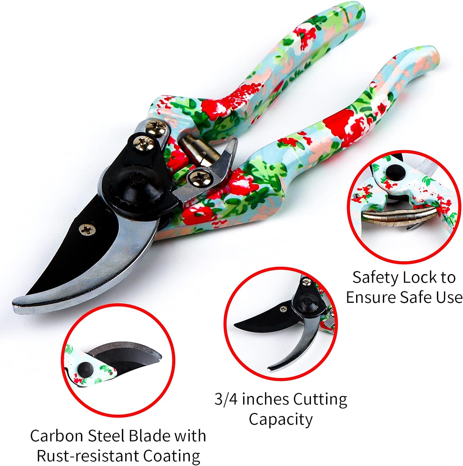 Floral Garden Tools Set