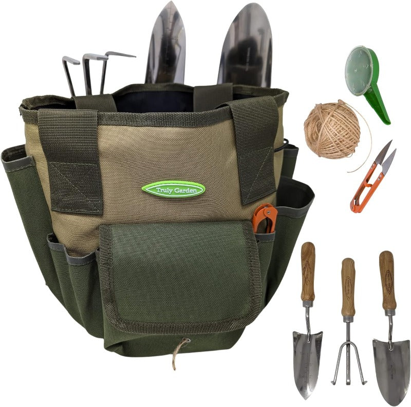 Quality Garden Tools Set And Tote