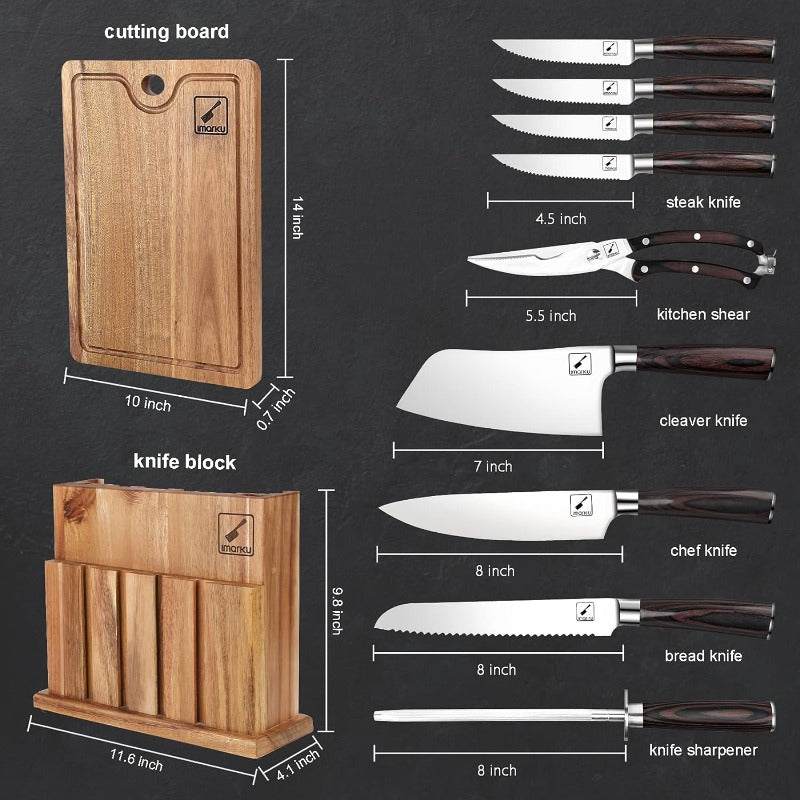 Premium Japanese Kitchen Knife Set