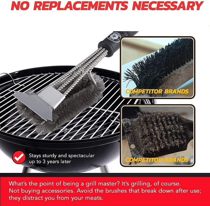 Grill Brush and Scraper