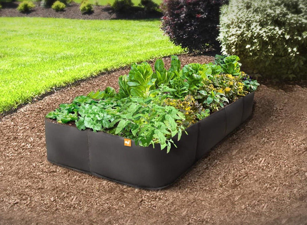 Thick Fabric Raised Garden Beds