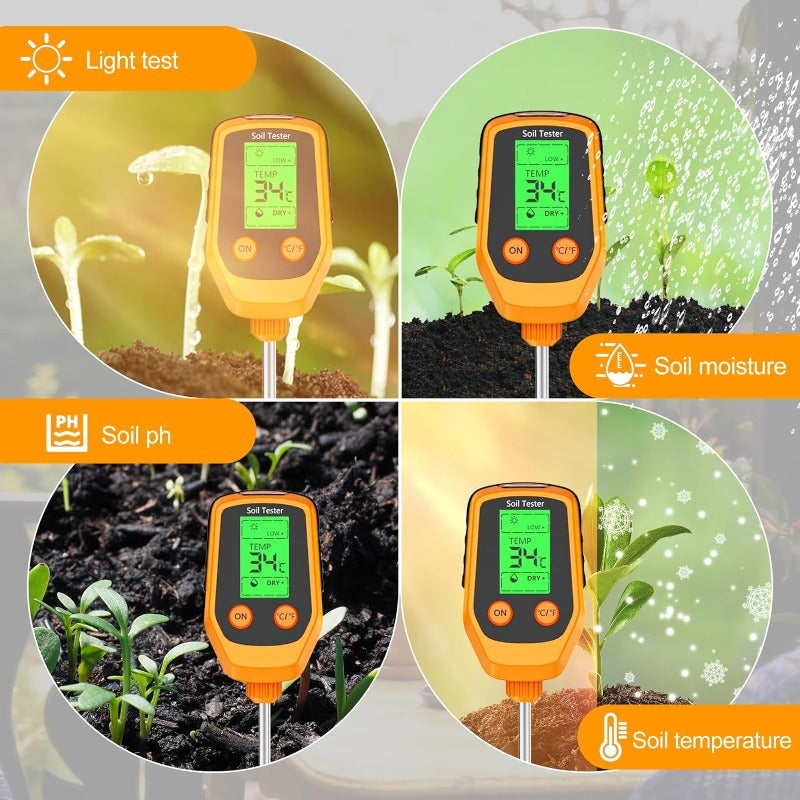 4 in 1 Digital Soil Tester