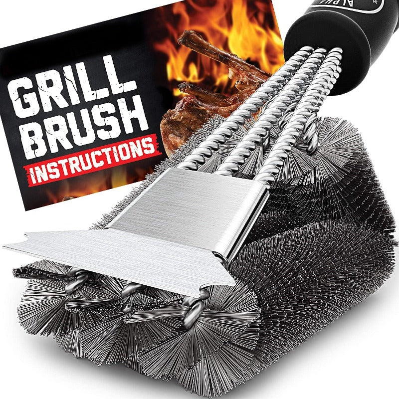 Grill Brush and Scraper