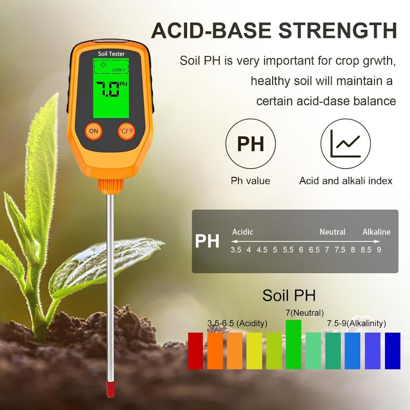 4 in 1 Digital Soil Tester