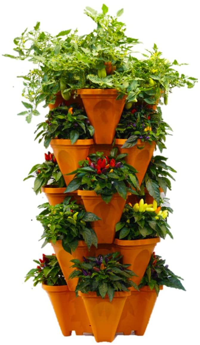 Vertical Stackable Gardening Planter