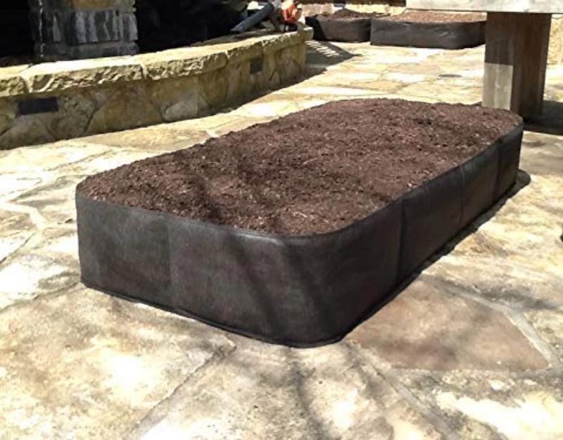 Thick Fabric Raised Garden Beds