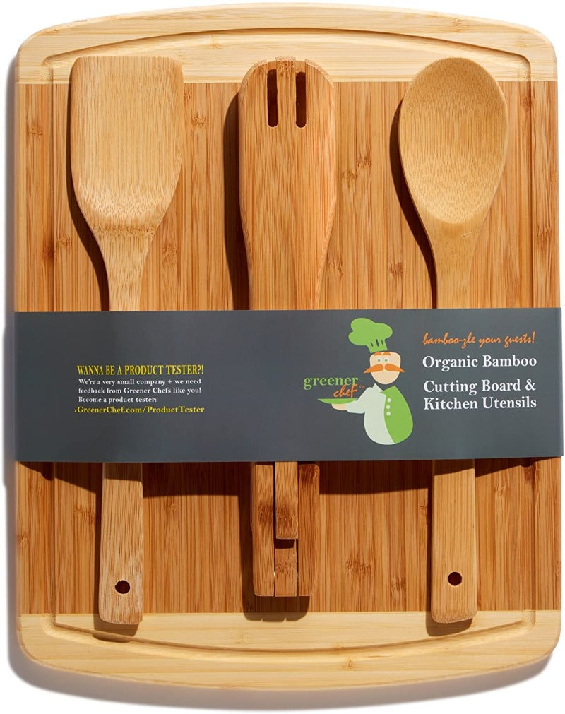 Organic Bamboo Cutting Board