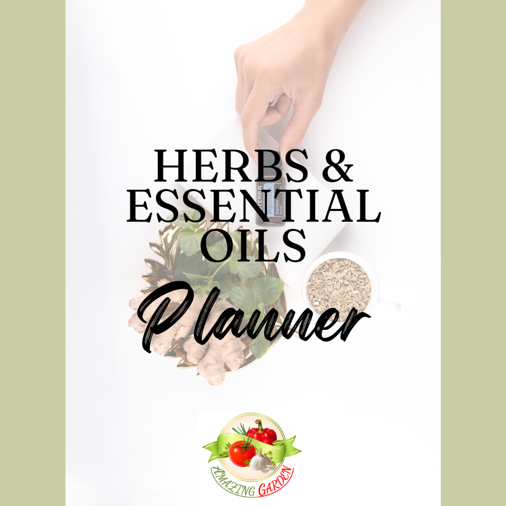 Herbs and Essential Oils Planner