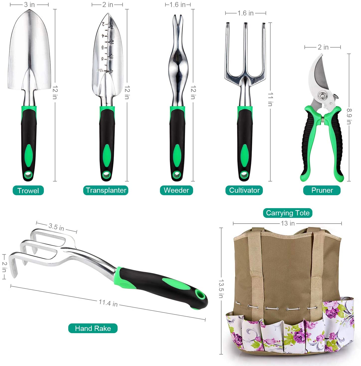 All In One Garden Tools Set