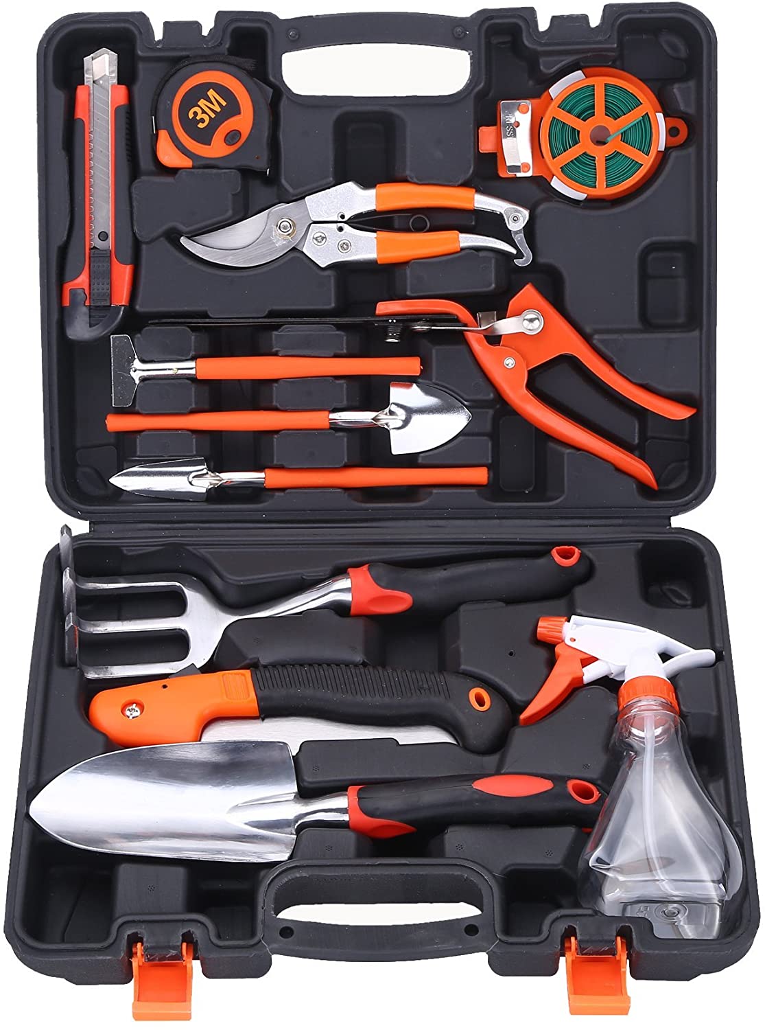 Gardening Tool Set With Hard Case