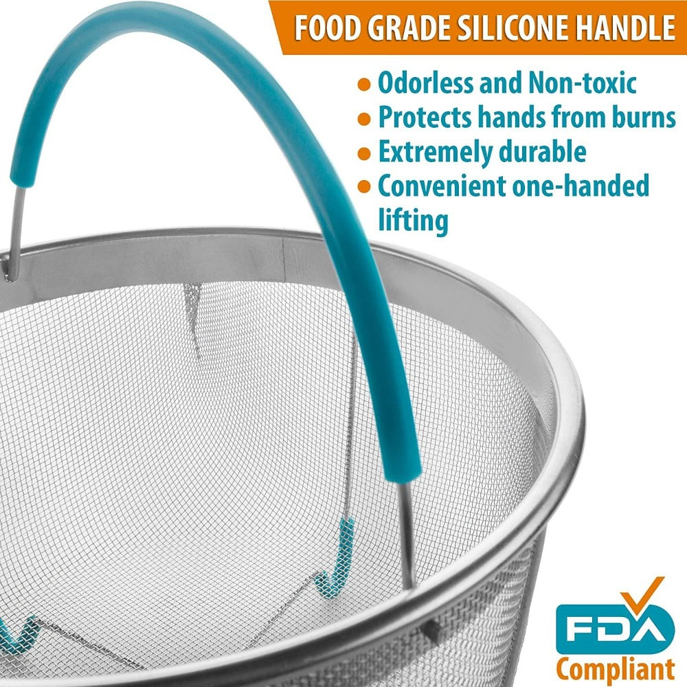 Premium Stainless Steel Steamer Basket