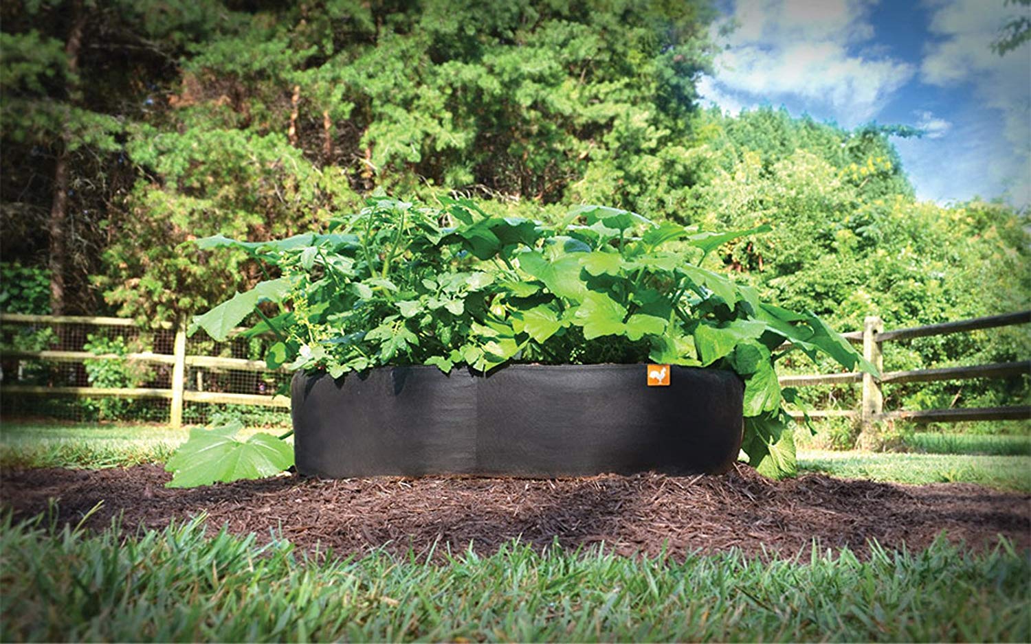 Thick Fabric Raised Garden Beds