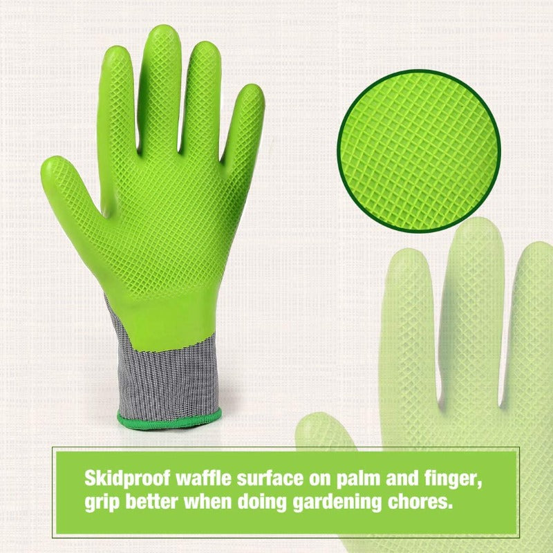 Coated Gardening And Work Gloves