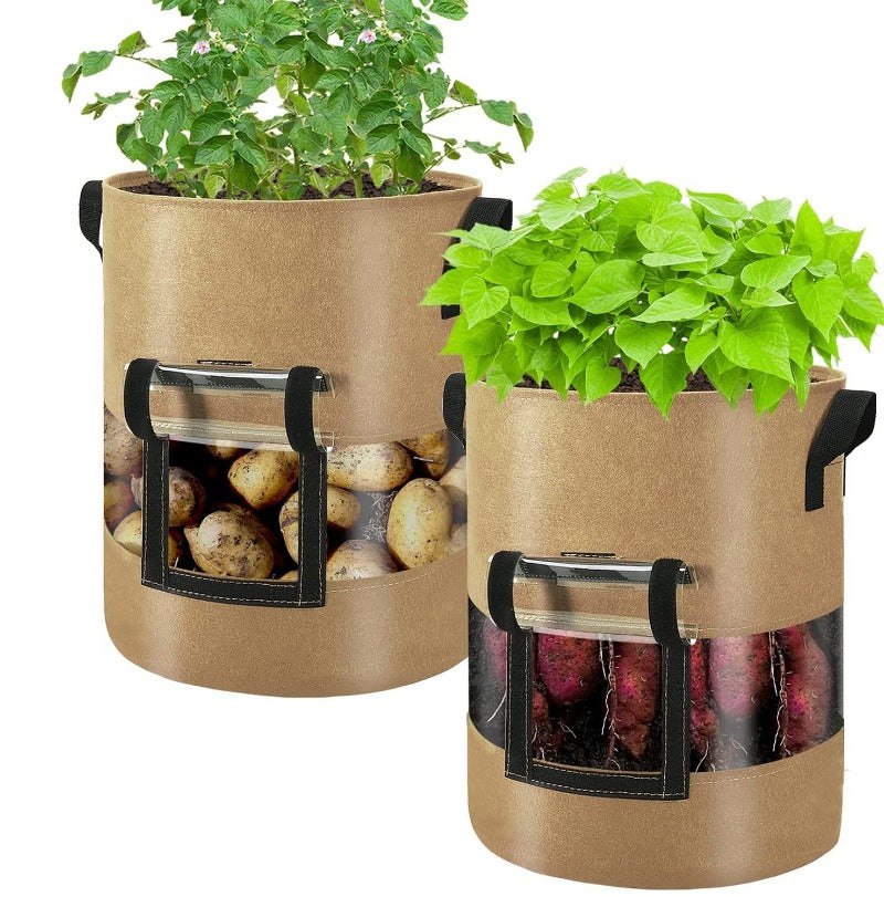 Fabric Grow Bags With 360-Degree Visibility