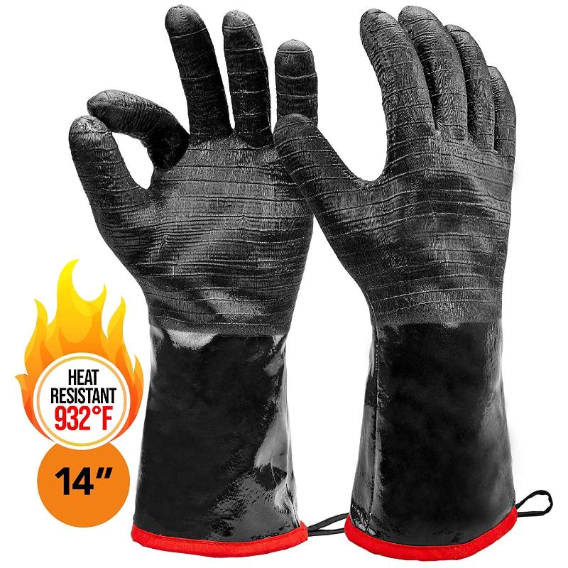 Heat Resistant And BBQ Grilling Gloves