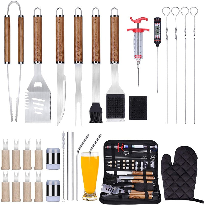 Premium BBQ Grilling Tools Set