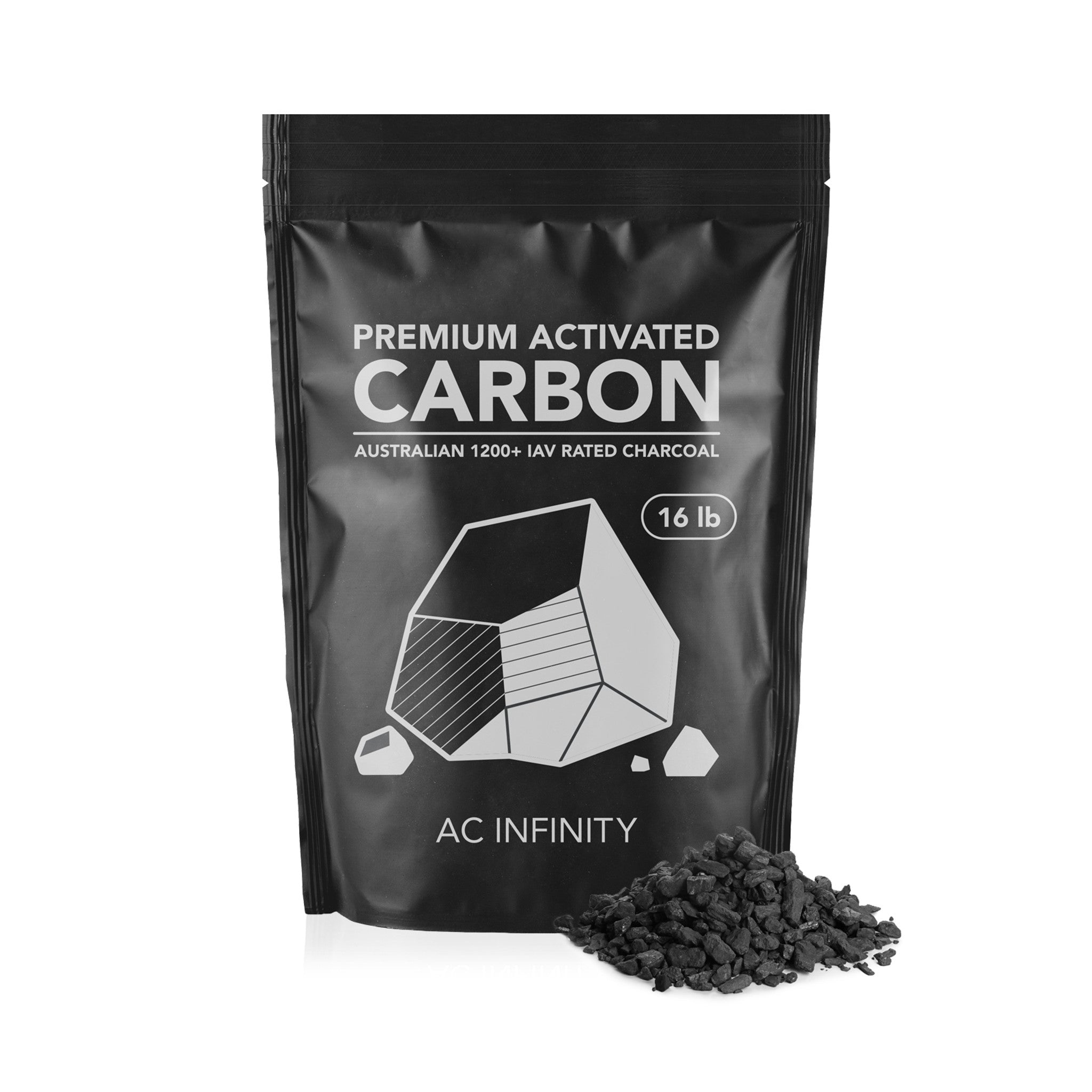 AC Infinity Refillable Carbon Filter Kit With Charcoal Refill 6”