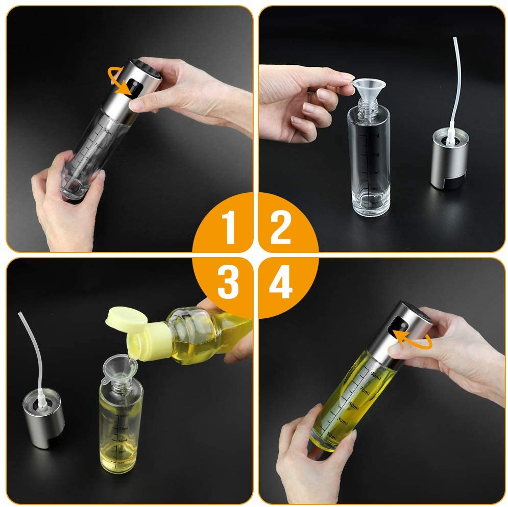 Olive Oil Sprayer Bottle Dispenser