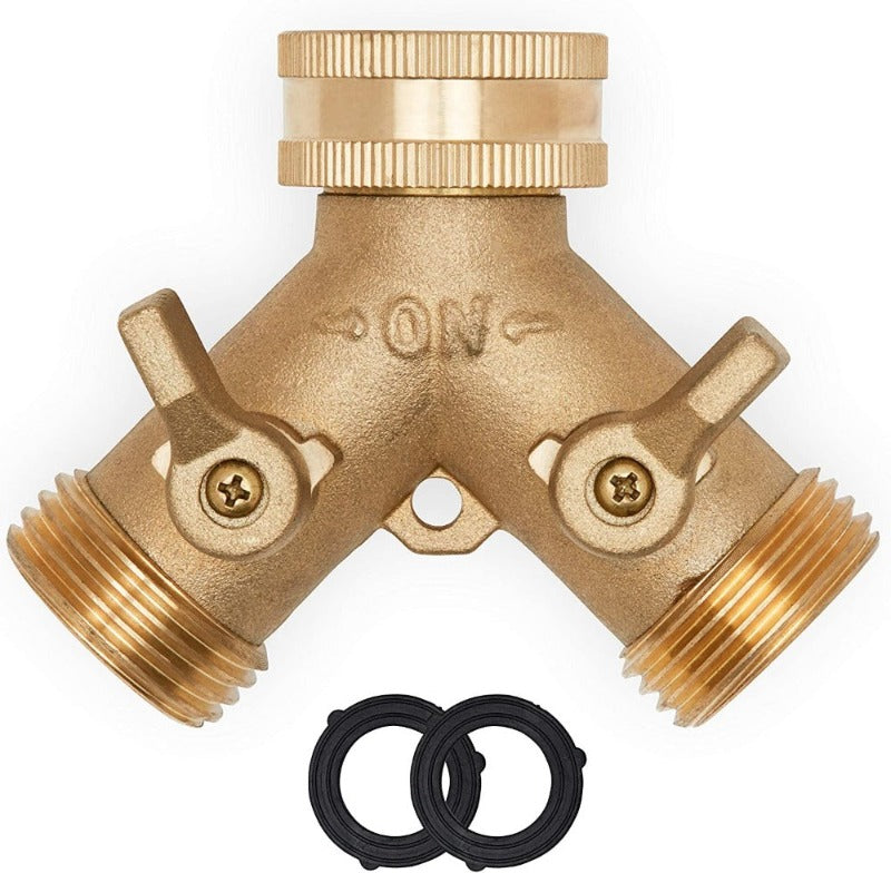 Brass Garden Hose Splitters