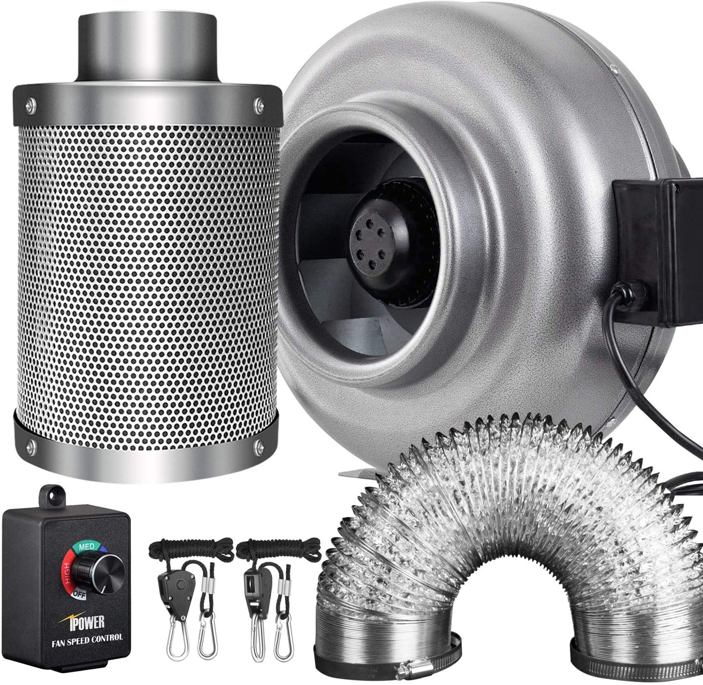 Grow Tent Ventilation Kit 8