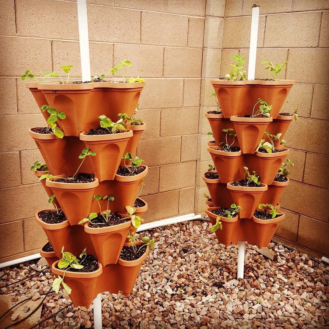 Vertical Stackable Gardening Planter