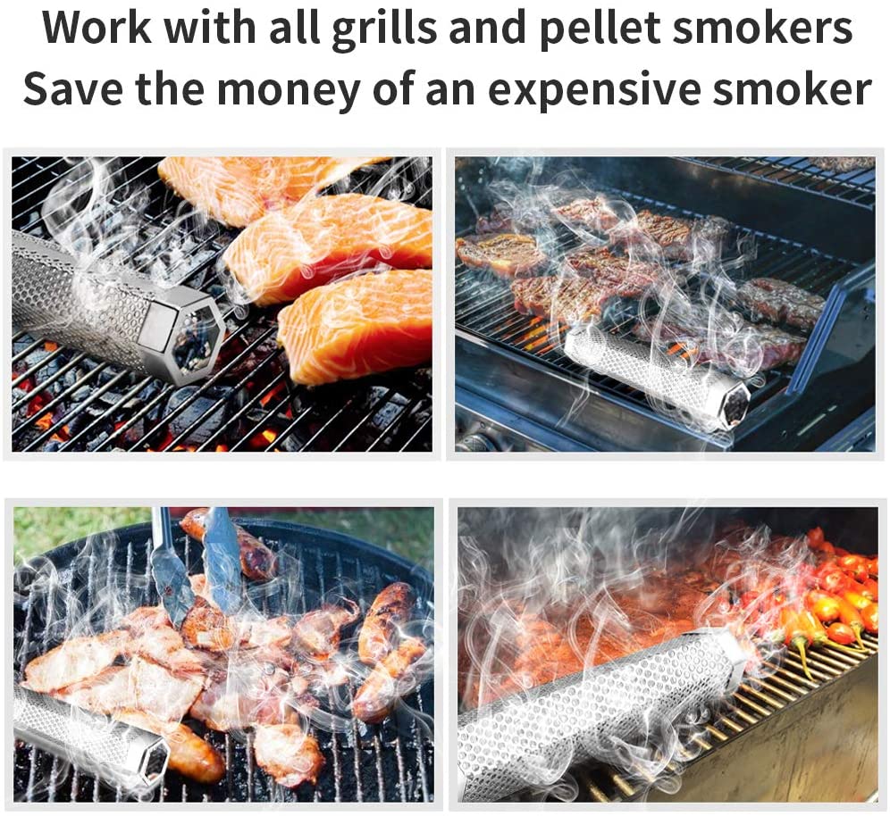 Pellet Smoker Tube For BBQ Grills