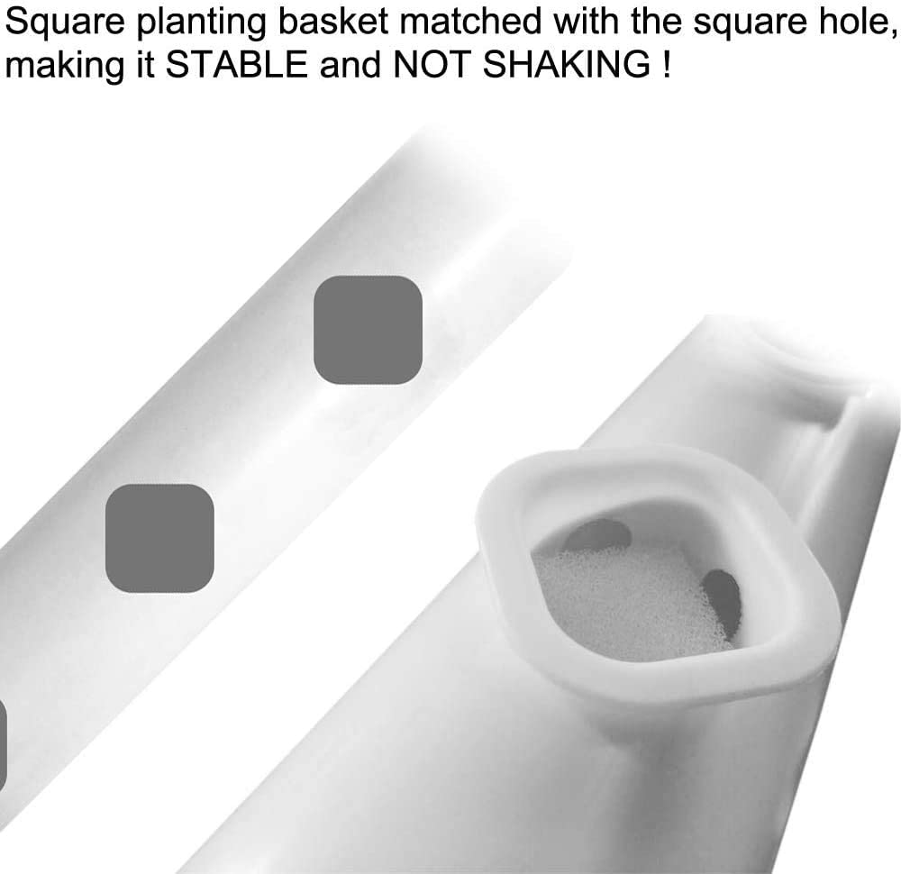 Square Hydroponic System Net Cups