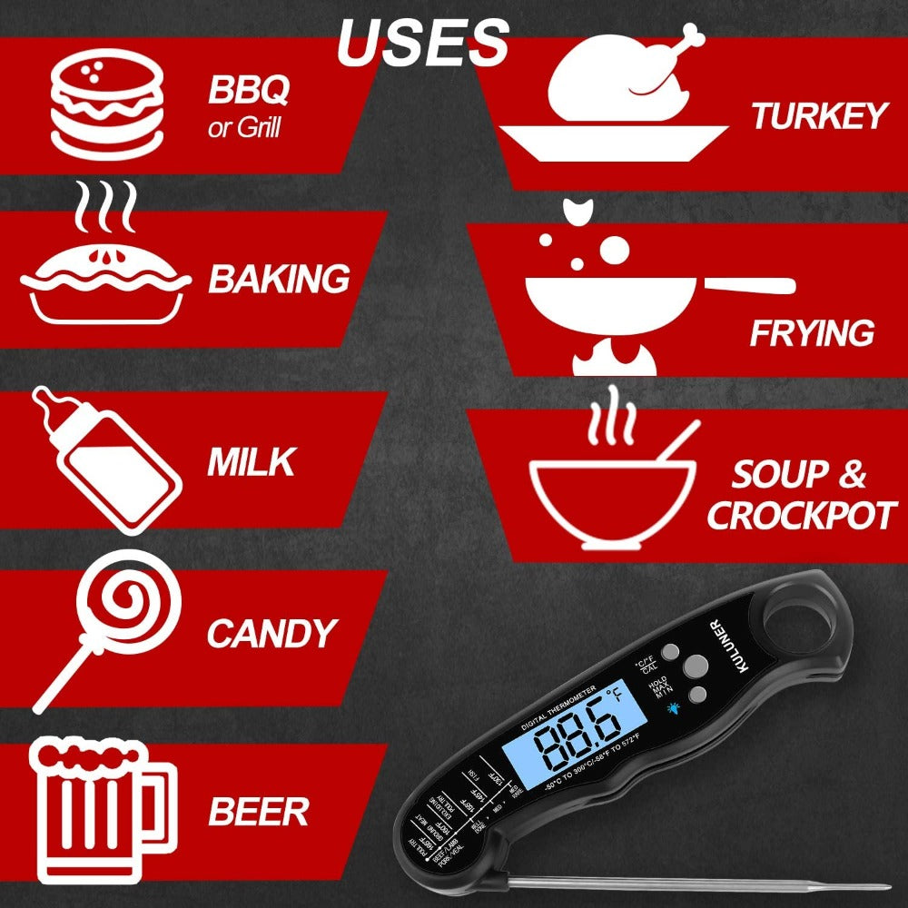 Instant Read Meat Thermometer