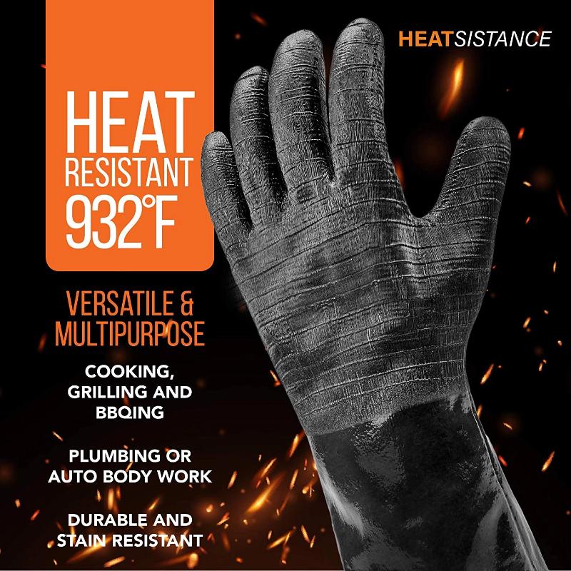 Heat Resistant And BBQ Grilling Gloves