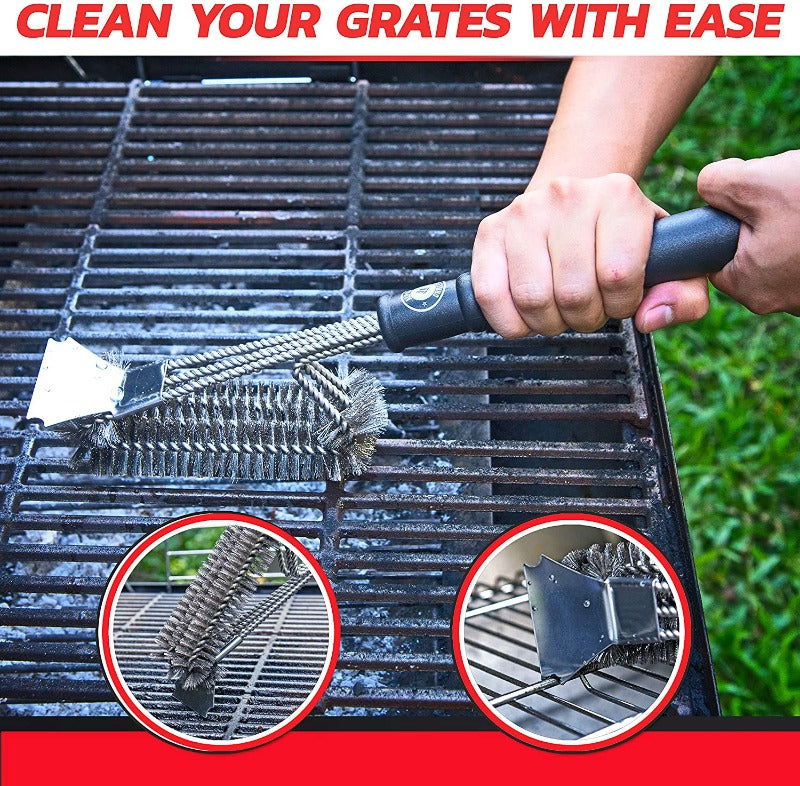 Grill Brush and Scraper