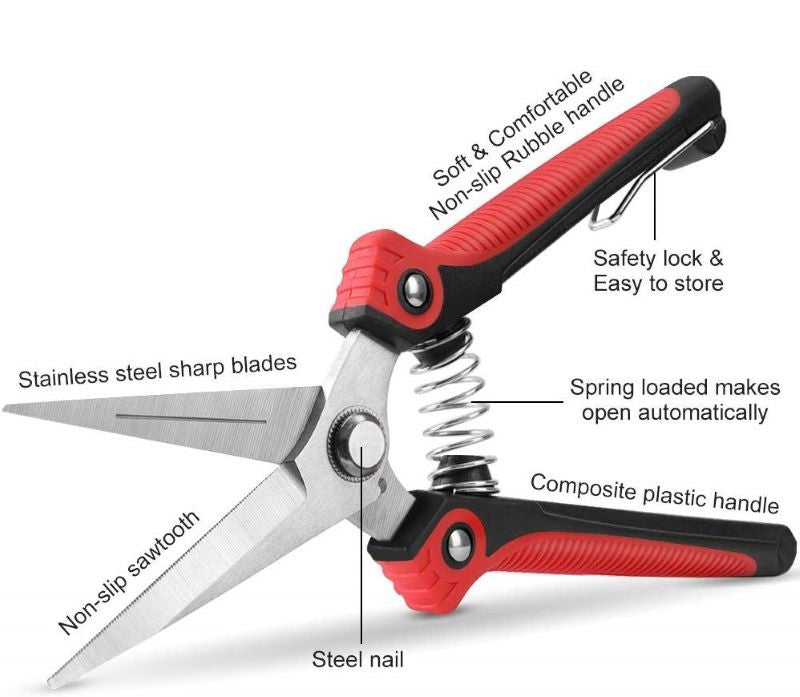 Stainless Steel Pruning Shears